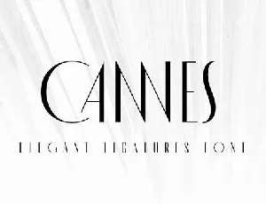 MADE Cannes font