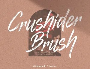 Crushider font