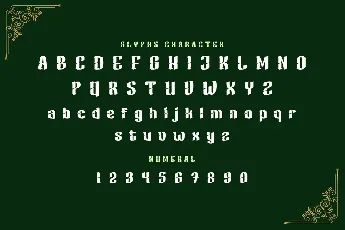 KINURE font