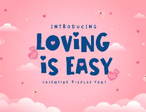 LOVING IS EASY font