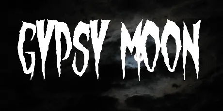Gypsy Moon font