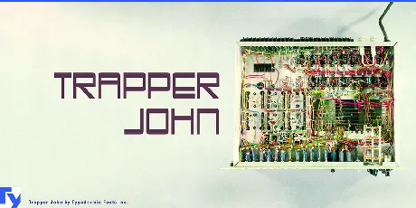 Trapper John font