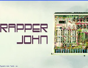 Trapper John font