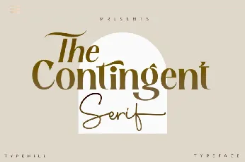 Contingent Duo font