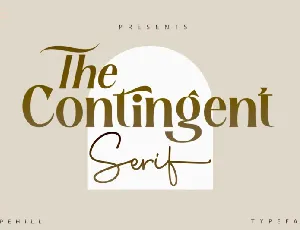 Contingent Duo font