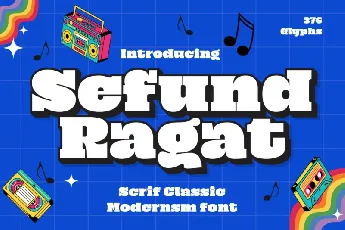 Sefund Ragat font