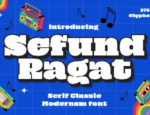 Sefund Ragat font