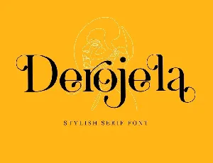 Derojela font