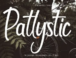 Patlystic font