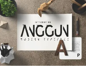 Anggun font