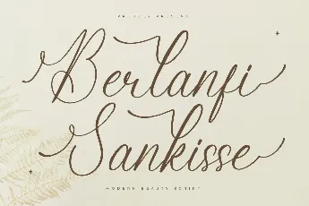 Berlanfi Sankisse DEMO VERSION font