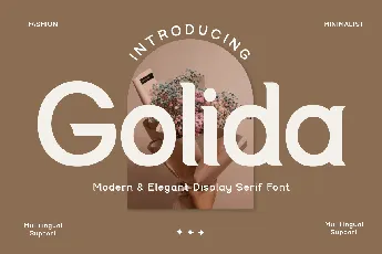 Golida font