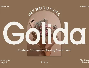 Golida font