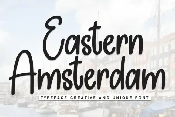 Eastern Amsterdam Display font