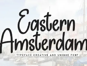 Eastern Amsterdam Display font