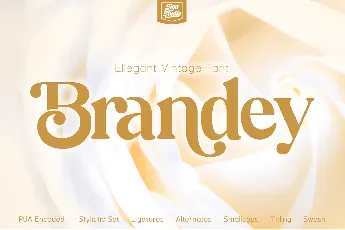 Brandey font