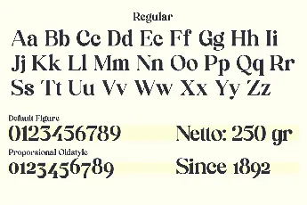 Brandey font