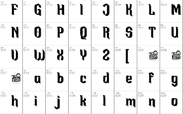 Krinah font