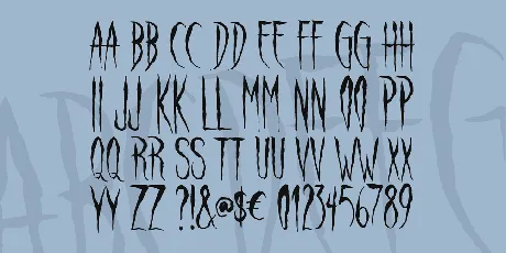 Raven Song font