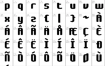 Galapogos BRK font