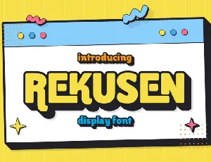 Rekusen font