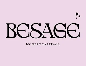 Besage font