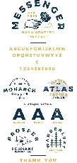 Messenger Typeface font