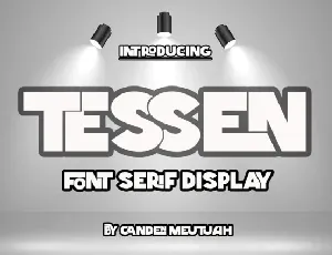 Tessen font