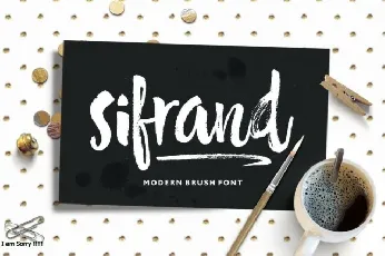 Sifrand Script font