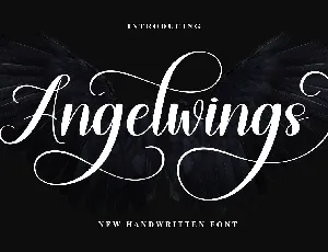 Angelwings font