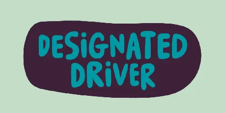 Designated Driver DEMO font