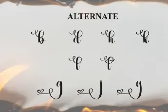 Baking Calligraphy font