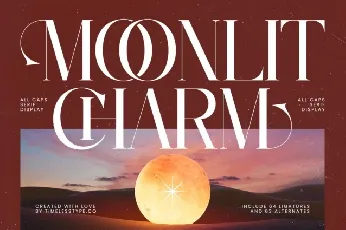 Moonlit Charm Serif font