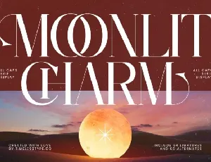 Moonlit Charm Serif font