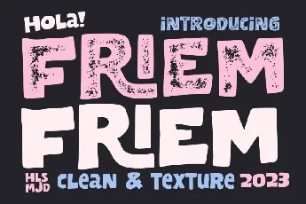 Friem font