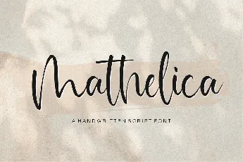 Mathelica font