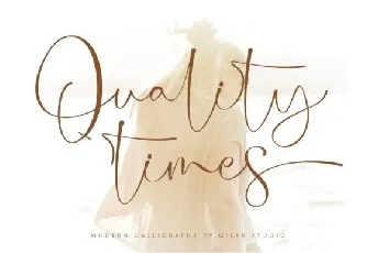 Quality Times font