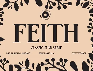 Feith font