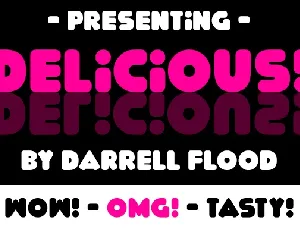 Delicious Free Download font