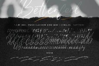 Betterfeel font