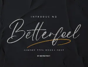 Betterfeel font