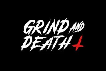 Grind And Death font