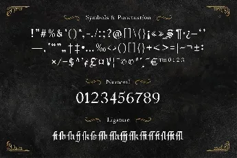 Draculie Free Trial font