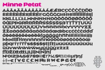 Minne Petat font