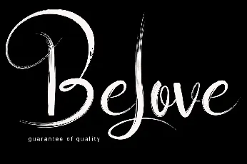 Belove font