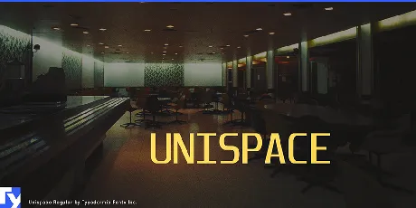 Unispace font