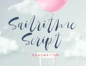 Sailritme font