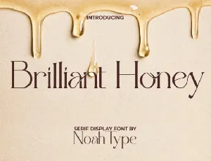 Brilliant Honey font