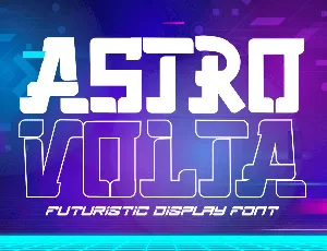 Astro Volta font