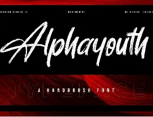 Alphayouth font